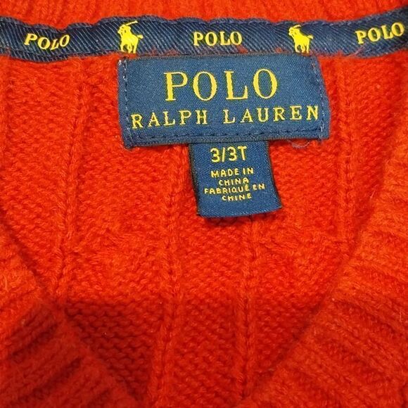 2 Boy's Polo Ralph Lauren Sweater Vests...EUC...Size 3T. - Picture 2 of 5
